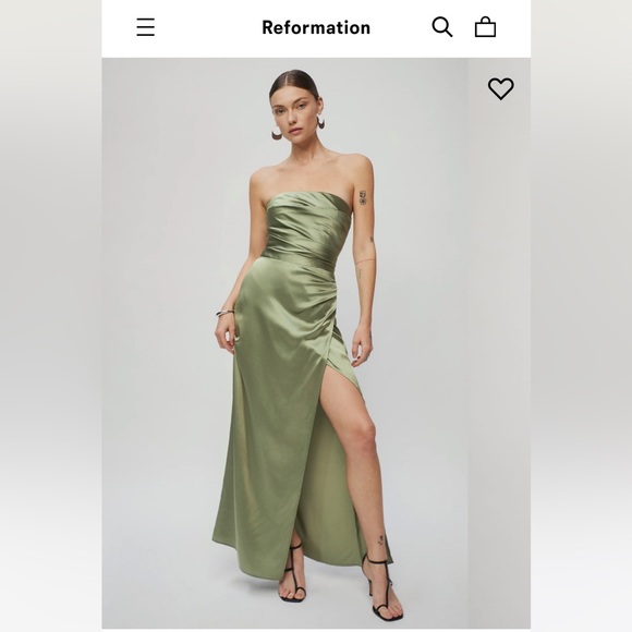 Reformation Dresses & Skirts - Barrow Silk Reformation Dress